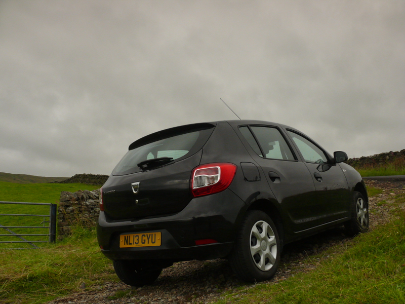 16 years ago, Clarkson took off from this point in his Cossie. Safe to say, the Sandero couldn’t really do that...
